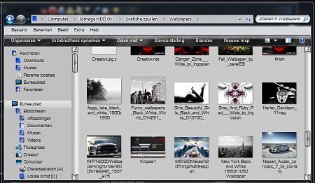 Light Black Seven Theme para Windows 7