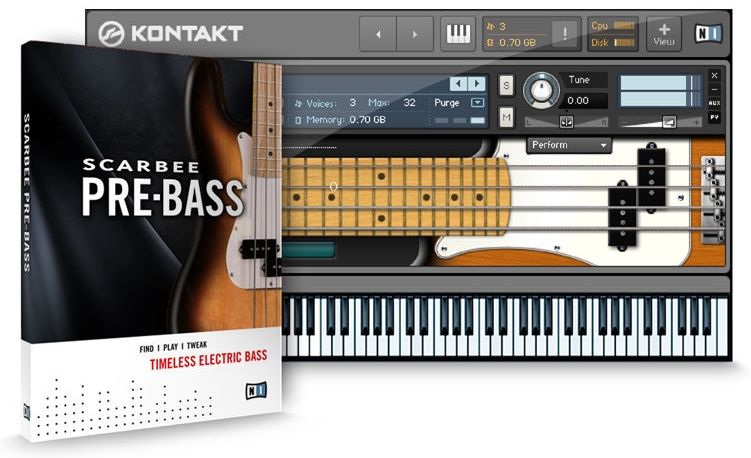 Native Instruments Scarbee Pre-Bass KONTAKT DVDR-DYNAMiCS