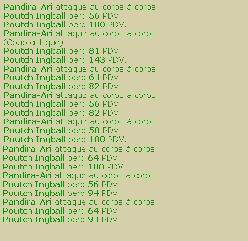 Pandira-Ari pandalette Eau/feu chasseuse lvl 107 Mineur-sombre-arc-159a919