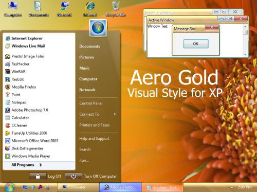 Aero Gold para XP Aero Gold para XP