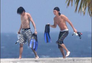 Bill et Tom Maldives